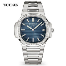 Load image into Gallery viewer, Hot top luxury brand watch men automatic mechanical watch stainless steel luminous hand watch AAA 2020 WOTESEN freeshipping - nomoneyforolex
