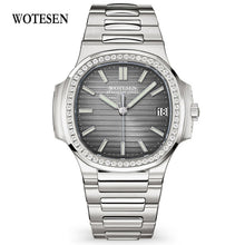 Load image into Gallery viewer, Hot top luxury brand watch men automatic mechanical watch stainless steel luminous hand watch AAA 2020 WOTESEN freeshipping - nomoneyforolex
