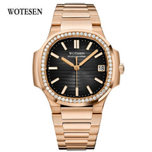 Load image into Gallery viewer, Hot top luxury brand watch men automatic mechanical watch stainless steel luminous hand watch AAA 2020 WOTESEN freeshipping - nomoneyforolex
