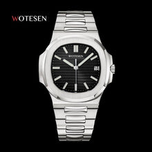 Load image into Gallery viewer, Men Top Brand Luxury Sports Watch Quartz watch Analog Date Clock steel luminous hand watch AAA 2020 freeshipping - nomoneyforolex
