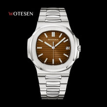 Load image into Gallery viewer, Men Top Brand Luxury Sports Watch Quartz watch Analog Date Clock steel luminous hand watch AAA 2020 freeshipping - nomoneyforolex
