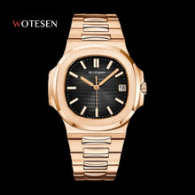 Load image into Gallery viewer, Men Top Brand Luxury Sports Watch Quartz watch Analog Date Clock steel luminous hand watch AAA 2020 freeshipping - nomoneyforolex
