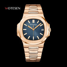 Load image into Gallery viewer, Men Top Brand Luxury Sports Watch Quartz watch Analog Date Clock steel luminous hand watch AAA 2020 freeshipping - nomoneyforolex
