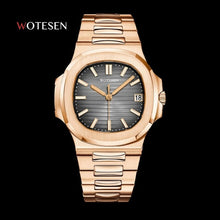 Load image into Gallery viewer, Men Top Brand Luxury Sports Watch Quartz watch Analog Date Clock steel luminous hand watch AAA 2020 freeshipping - nomoneyforolex
