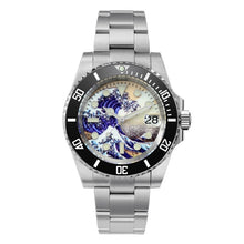 Load image into Gallery viewer, San Martin Diver Water Ghost Luxury Sapphire Crystal Men Automatic Mechanical Watches Ceramic Bezel 20Bar Luminous Date Window freeshipping - nomoneyforolex
