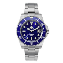 Load image into Gallery viewer, San Martin Diver Water Ghost Luxury Sapphire Crystal Men Automatic Mechanical Watches Ceramic Bezel 20Bar Luminous Date Window freeshipping - nomoneyforolex
