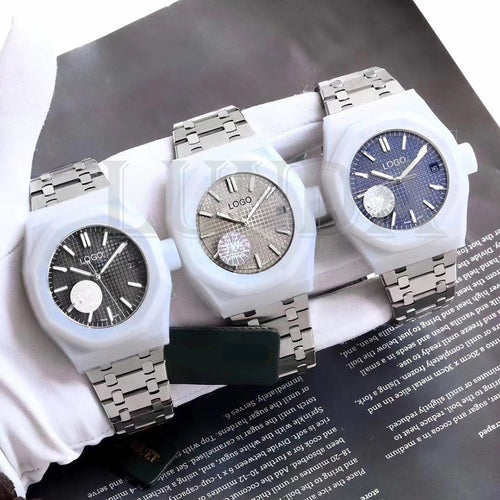 Watch Men Oak Wristwatch For Men Automatic Mechanical Movement Waterproof Stainless Steel Sapphire freeshipping - nomoneyforolex