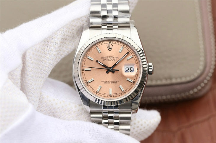 DATE WOMEN WATCH MECHANICAL WATCH TOP WATCH BRAND freeshipping - nomoneyforolex